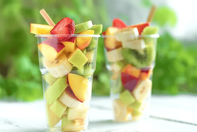 ovocný den na dietě