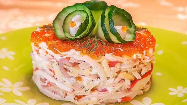 recept na salát pro Dukanovu dietu