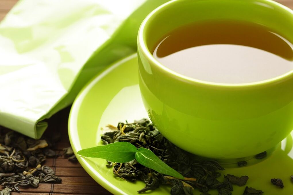 zelený čaj pro japonskou dietu